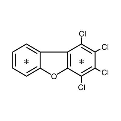 1,2,3,4-Tetrachlorodibenzofuran (¹³C₁₂, 99%) 1 µg/mL in nonane