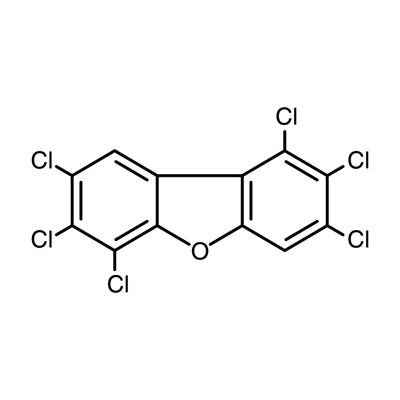 1,2,3,6,7,8-Hexachlorodibenzofuran (unlabeled) 50 µg/mL in nonane