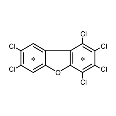 1,2,3,4,7,8-Hexachlorodibenzofuran (¹³C₁₂, 99%) 50 µg/mL in nonane