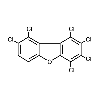 1,2,3,4,8,9-Hexachlorodibenzofuran (unlabeled) 50 µg/mL in nonane