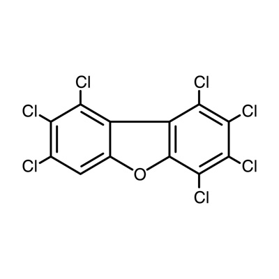 1,2,3,4,7,8,9-Heptachlorodibenzofuran (unlabeled) 50 µg/mL in nonane