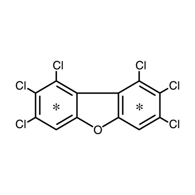1,2,3,7,8,9-Hexachlorodibenzofuran (¹³C₁₂, 99%) 50 µg/mL in nonane