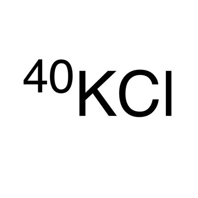 Potassium-40 chloride (⁴⁰K)