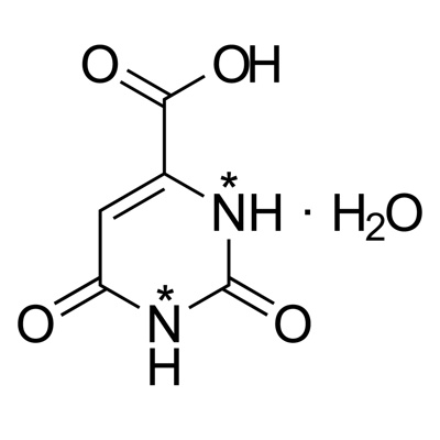 Orotic acid·H₂O (1,3-¹⁵N₂, 98%)