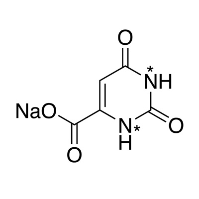 Orotic acid, sodium salt (¹⁵N₂, 98%)