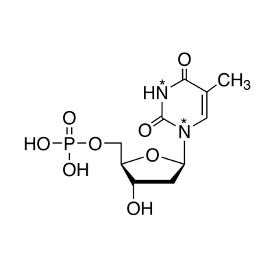 Thymidine 5′-monophosphate (¹⁵N₂, 98%)