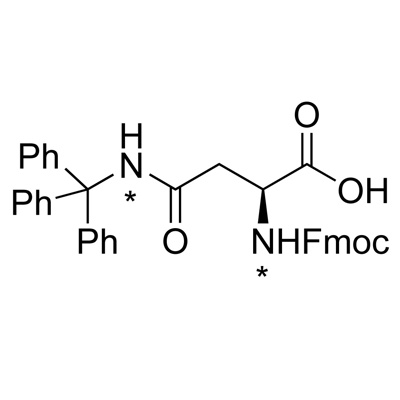 L-Asparagine-𝑁-Fmoc, 𝑁-β-trityl (¹⁵N₂, 98%)