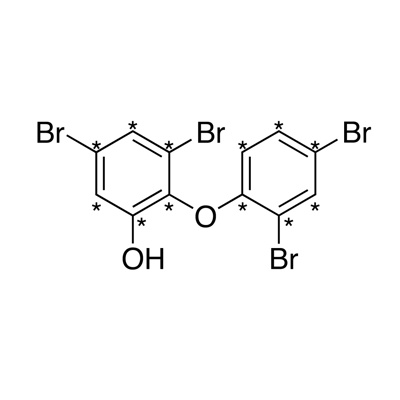 6-Hydroxy-2,2′,4,4′-tetraBDE (ring-¹³C₁₂, 99%); 50 µg/mL in toluene CP 92%