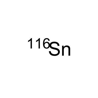 Tin-116 metal (¹¹⁶Sn)