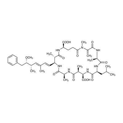 Microcystin-LA (unlabeled) 10 µg/mL in 1:1 methanol:water
