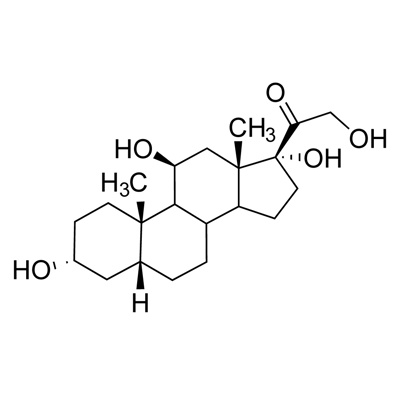 5β-Pregnan-3α,11β,17α,21-tetrol-20-one (unlabeled)