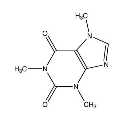 Caffeine (unlabeled) 100 µg/mL in methanol