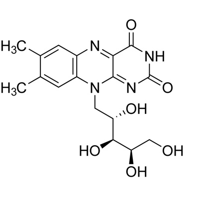 Vitamin B₂ (riboflavin) (unlabeled) CP 97%
