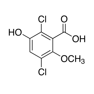 5-Hydroxydicamba (2-methoxy-3,6-dichloro-5-hydroxy benzoic acid) (unlabeled) 100 µg/mL in methanol