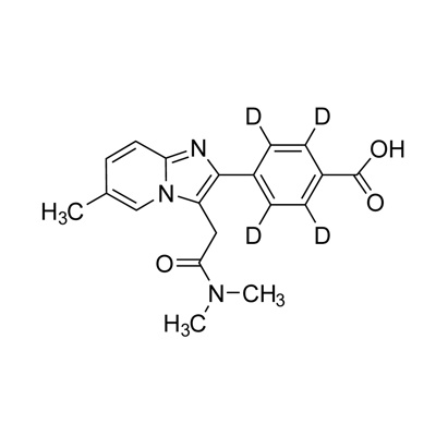 Zolpidem phenyl-4-carboxylic acid (D₄, 98%) 100 µg/mL in 50:50 acetonitrile:water