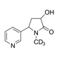 (±)-𝑡𝑟𝑎𝑛𝑠-3′-Hydroxycotinine (methyl-D₃, 98%) 100 µg/mL in MeOH CP 95%