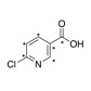 6-Chloronicotinic acid (¹³C₆, 99%) 100 µg/mL in MTBE
